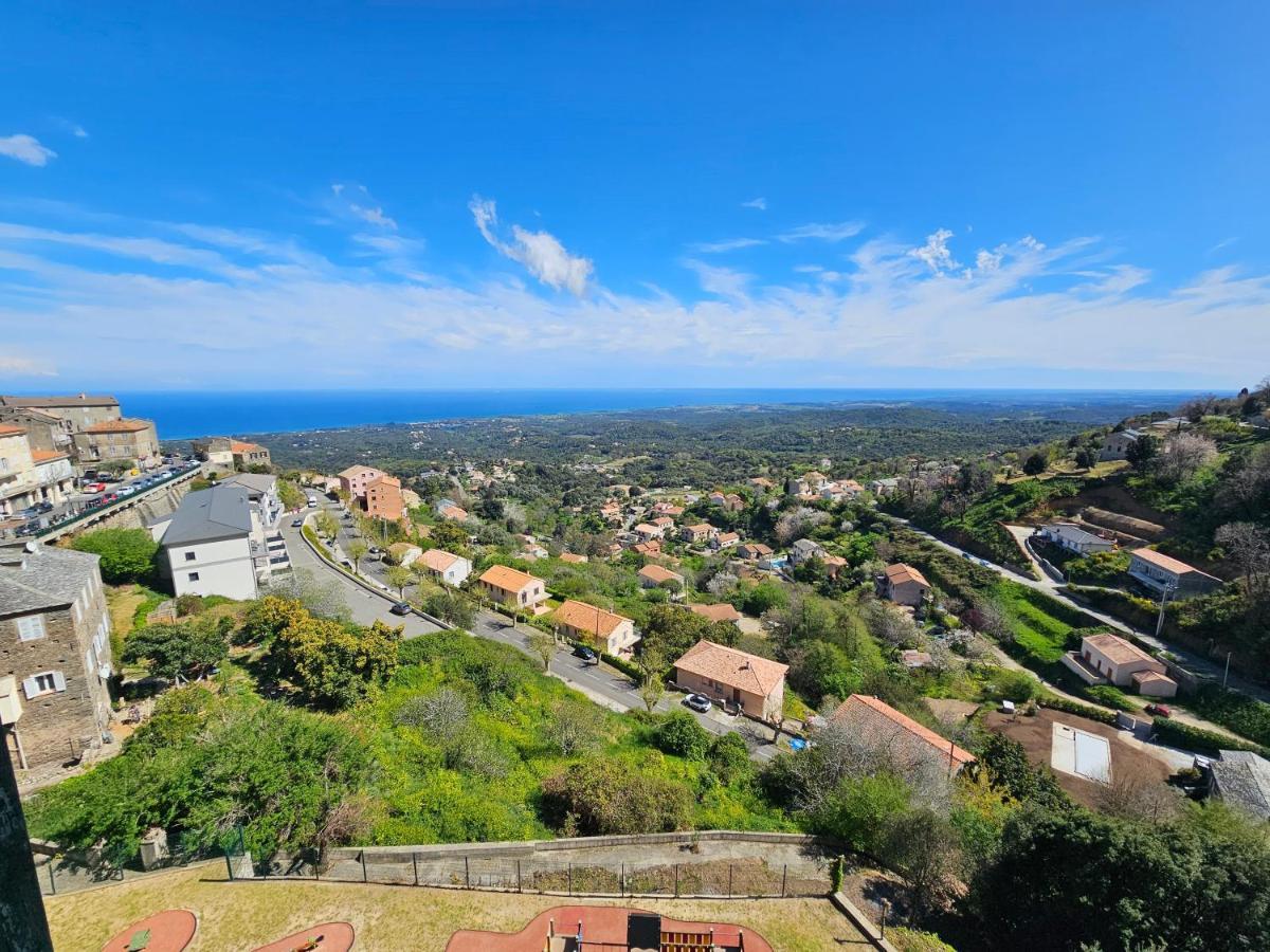 Palazzu Massoni, Magnifique Vue Sur La Mer Et La Montagne, Clim, Wifi, Parking Gratuit Cervione Exterior photo